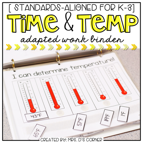 Time and Temperature Adapted Work Binder®
