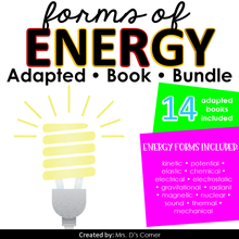 Load image into Gallery viewer, Forms of Energy Adapted Book Bundle [Level 1 and Level 2]