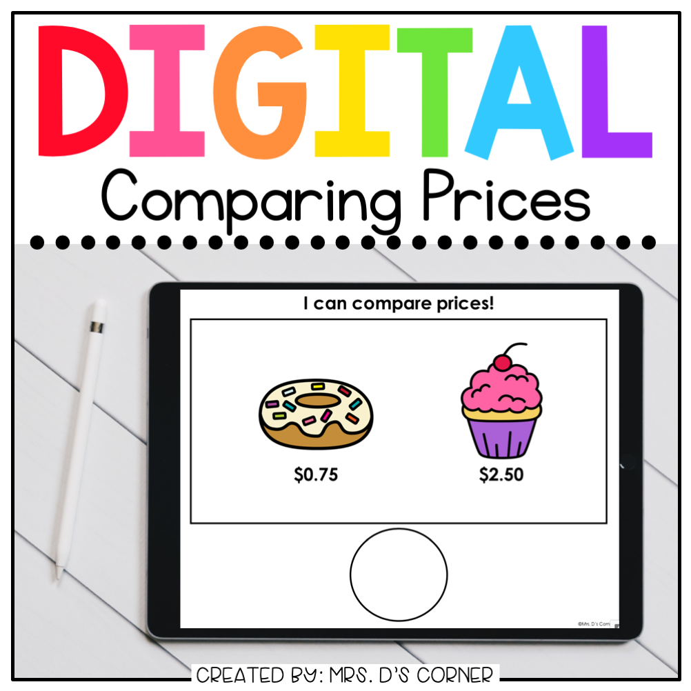 Comparing Prices Digital Basics for Special Ed | Distance Learning