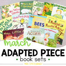 Load image into Gallery viewer, March Adapted Piece Book Set [12 book sets included!]
