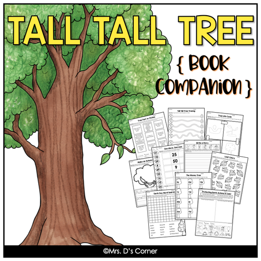 Tall Tall Tree Book Companion [ Includes Craft and Writing Activity! ]