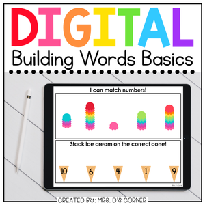 Counting + Number Recognition Digital Basics for Special Ed | Distance Learning
