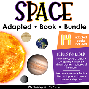 Solar System Adapted Book Bundle | Planet Adapted Books [Level 1 and 2]