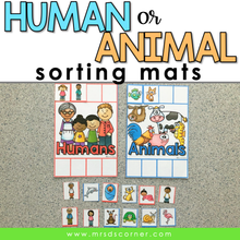 Load image into Gallery viewer, Human or Animal Sorting Mats [2 mats included]