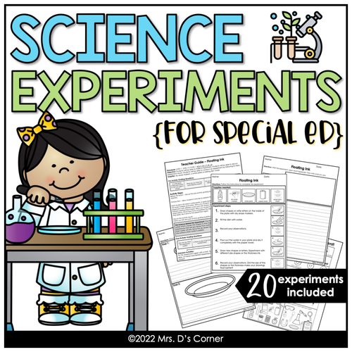 20 Visual Science Experiments for Special Education