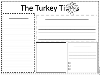 NO PREP Thanksgiving Activity Packet [13 activities]