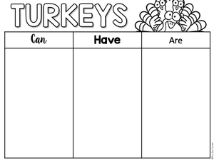 NO PREP Thanksgiving Activity Packet [13 activities]
