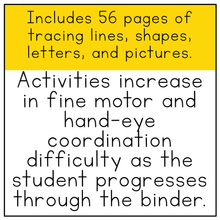 Load image into Gallery viewer, Fine Motor Skills Practice (Tracing Lines) | Distance Learning