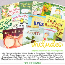 Load image into Gallery viewer, March Adapted Piece Book Set [12 book sets included!]