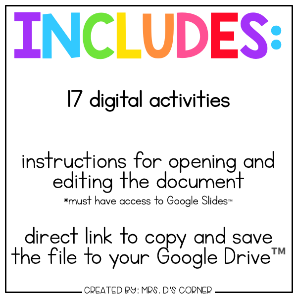 Winter Digital Activity Bundle [17 digital activities] | Distance Learning