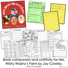 Load image into Gallery viewer, Mrs. Wishy Washy&#39;s Farm Book Companion [ Craft and Writing Activity Included! ]