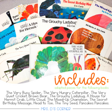Load image into Gallery viewer, Eric Carle Adapted Piece Book Set [ 12 book sets included! ]