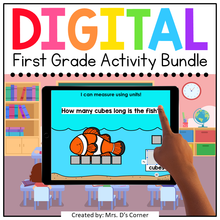 Load image into Gallery viewer, First Grade Standards-Aligned Digital Activity Bundle | Distance Learning