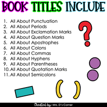 Load image into Gallery viewer, Punctuation Adapted Book Bundle [11 books!] Digital + Printable Adapted Books