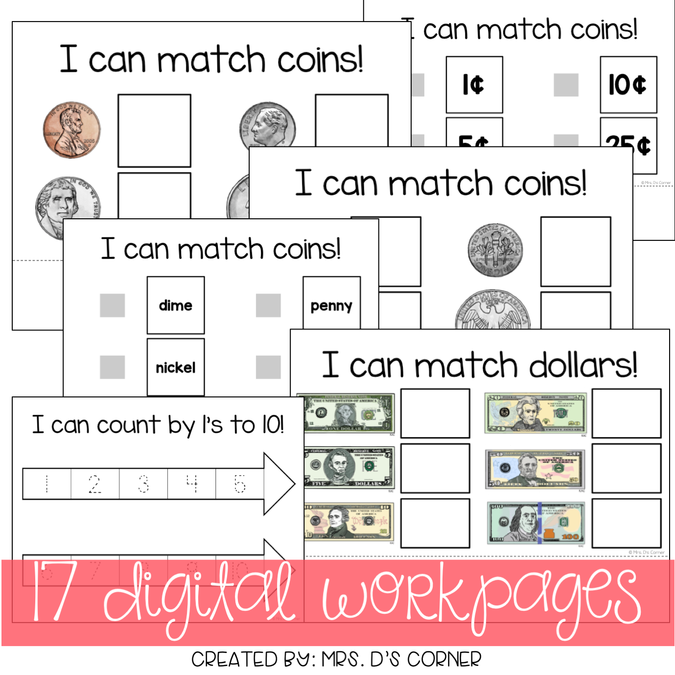 DIGITAL Adapted Work Binder ( Canada Money )