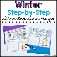 Load image into Gallery viewer, Winter Directed Drawings | Step-by-Step Drawings for Special Ed