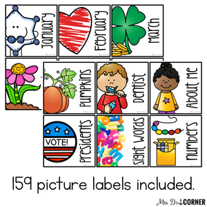 Classroom Library Labels (with Book Sticker Labels)