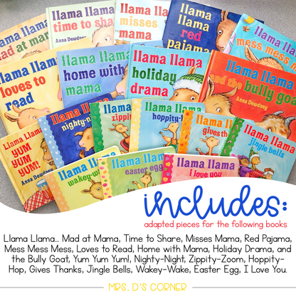 Llama Llama Adapted Piece Book Set [19 book sets included!]