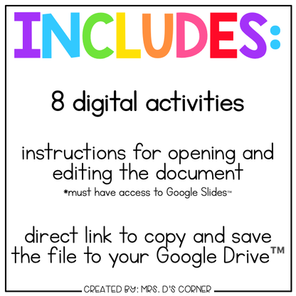 100th Day of School Digital Activity Bundle | Distance Learning