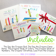 Load image into Gallery viewer, Crayons Adapted Piece Book Set [ 6 book sets included! ] Drew Daywalt