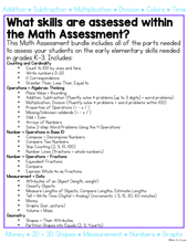 Load image into Gallery viewer, Math Assessment for K-3 Basic Skills (for Special Education)