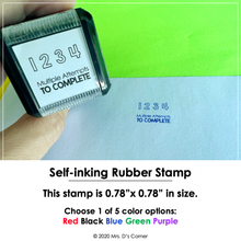 Load image into Gallery viewer, Multiple Attempts Self-inking Rubber Stamp | Mrs. D&#39;s Rubber Stamp Collection