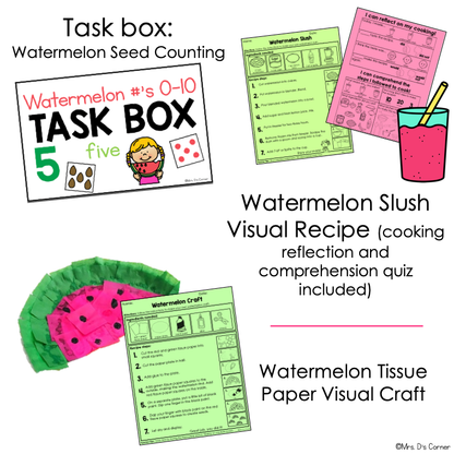 The Watermelon Seed Book Companion and Lesson Plans