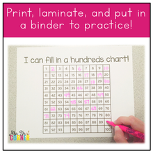 Load image into Gallery viewer, Fine Motor Skills Practice (Hundreds Charts) | Distance Learning
