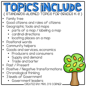 Science and Social Studies Adapted Work Binder® (for Special Needs)