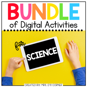 BUNDLE of Science + Social Studies Digital Activities | Distance Learning