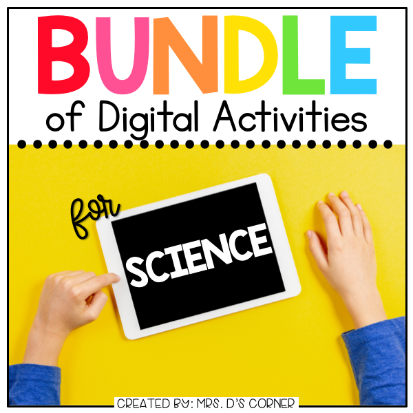 BUNDLE of Science + Social Studies Digital Activities | Distance Learning
