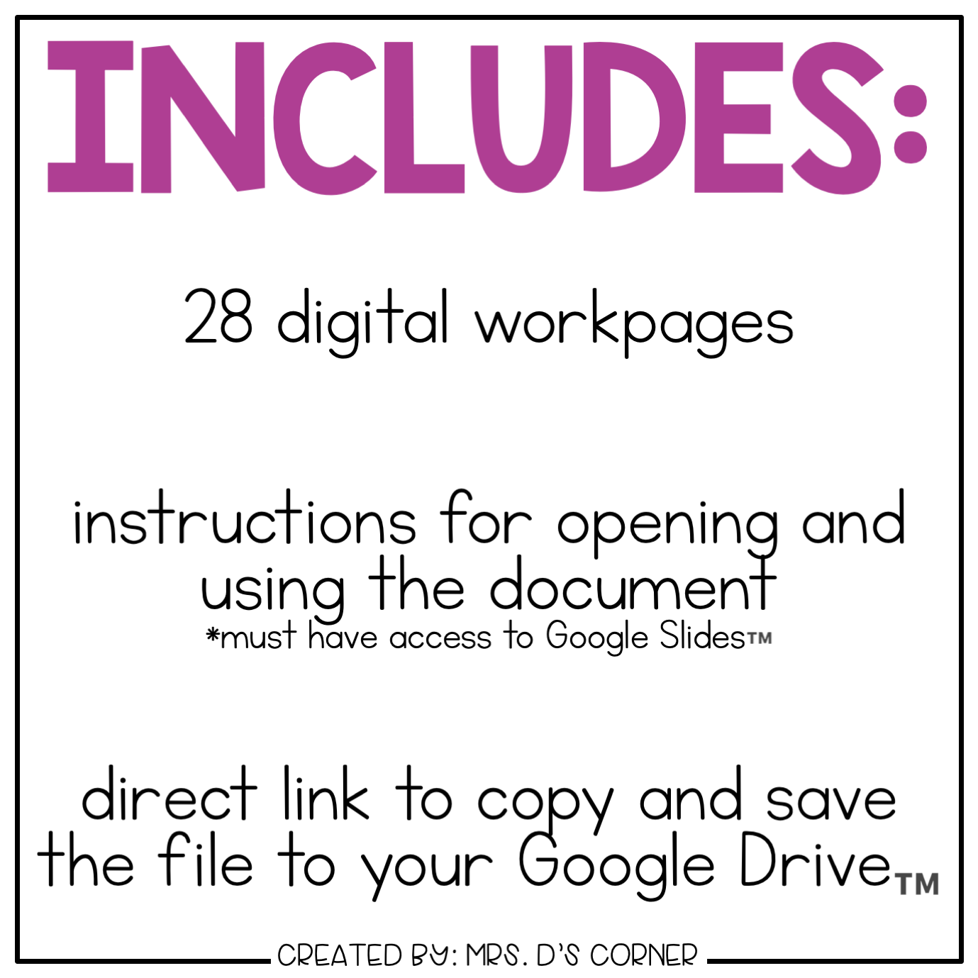 DIGITAL Adapted Work Binder ( Numbers 1-10 )