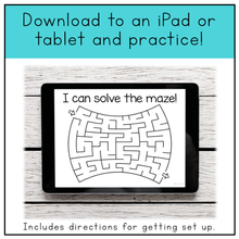Load image into Gallery viewer, Fine Motor Skills Practice (Mazes) | Distance Learning