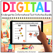 Load image into Gallery viewer, Kindergarten Informational Text Standards-Aligned Digital Activity Bundle