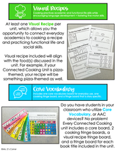 Load image into Gallery viewer, Connected Cooking Veggies Unit 2 | Interactive Read Aloud, Visual Recipe + More!