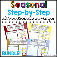Load image into Gallery viewer, Seasonal Directed Drawings | Step-by-Step Drawings for Special Ed