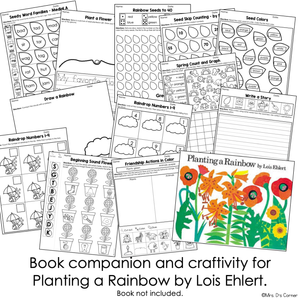 April Lesson Plan Pack | 12 Activities for Math, ELA, + Science