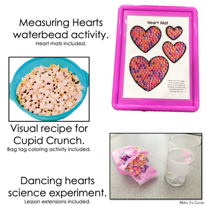 February Lesson Plan Pack | 12 Activities for Math, ELA, + Science