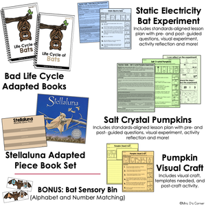 October Lesson Plan Pack | 12 Activities for Math, ELA, + Science