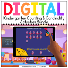 Load image into Gallery viewer, Kindergarten Counting and Cardinality Standards-Aligned Digital Activity Bundle