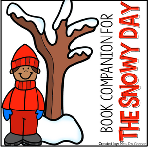 The Snowy Day Book Companion + Adapted Piece Book Set + Snow Activities