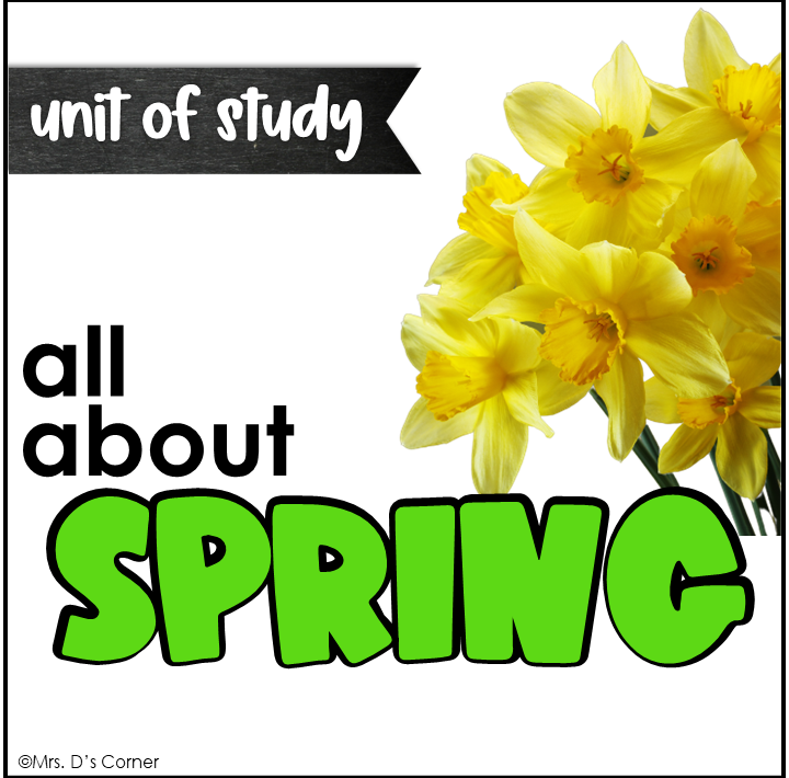 All About Spring Unit | Cross-Curricular Unit of Study about Spring