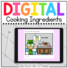 Load image into Gallery viewer, Saint Patrick&#39;s Day Cooking Ingredients Digital Activity | Distance Learning