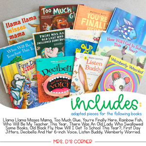 August Adapted Piece Book Set (12 book sets included!)