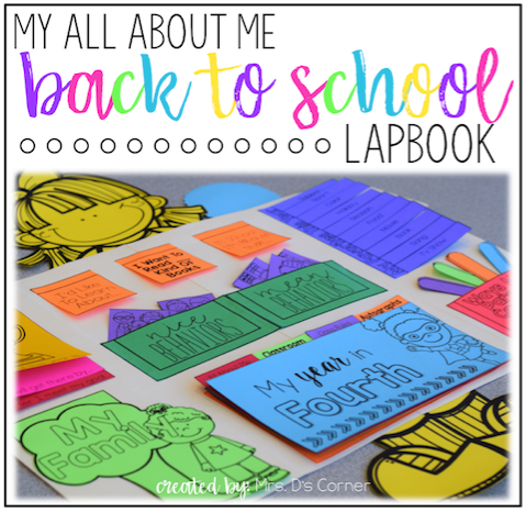 Back to School All About Me Lapbook [Over 20 Foldables!] – mrsdsshop