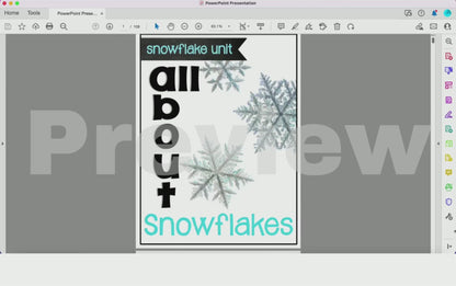 All About Snowflakes Unit | Cross-Curricular Unit of Study about Snowflakes