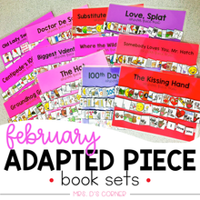 Load image into Gallery viewer, February Adapted Piece Book Set [ 14 book sets included! ]
