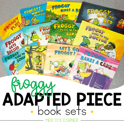 Froggy Adapted Piece Book Set [20 book set!]