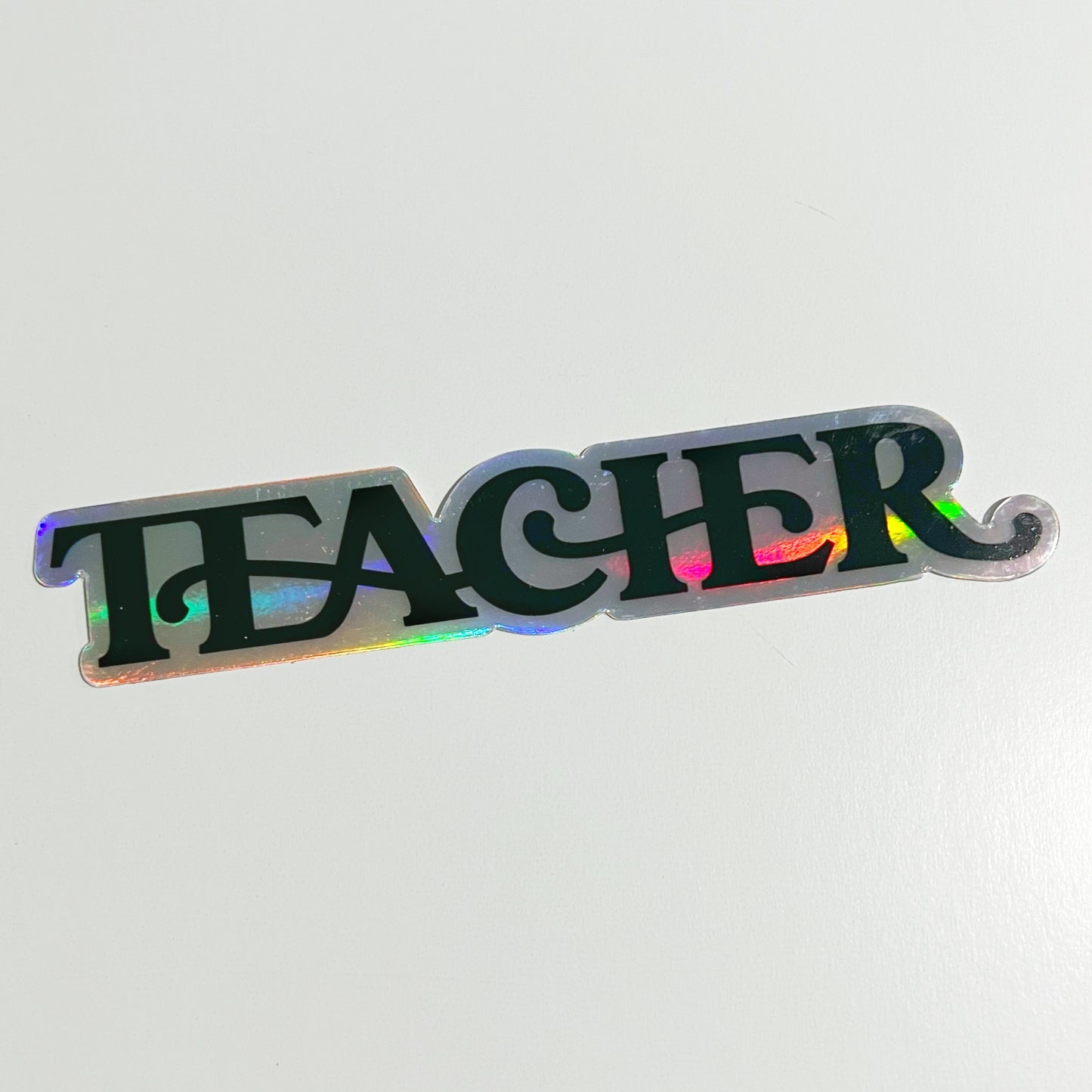 TEACHER Holographic Sticker