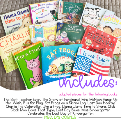 May Adapted Piece Book Set [12 books included!]